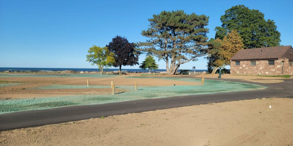 hydroseeding for new construction in Cheektowaga